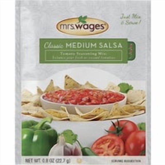 Midwest Distribution Mrs. Wages Salsa Tomato Mix - Pack of 4 Bulk Trade Pack