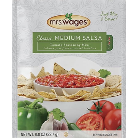 Midwest Distribution Mrs. Wages Salsa Tomato Mix - Single Pack