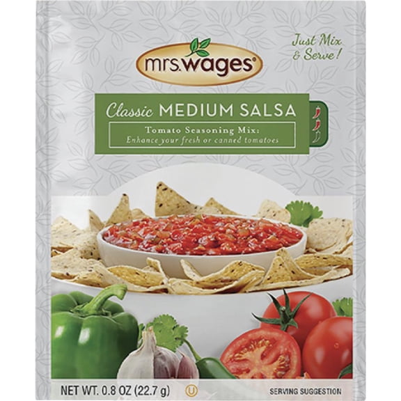 Midwest Distribution Mrs. Wages Salsa Tomato Mix - Single Pack