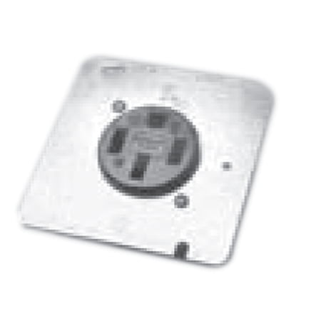 Midwest Electric PR54U Receptacles On Plates - 3 Pole 4 Wire