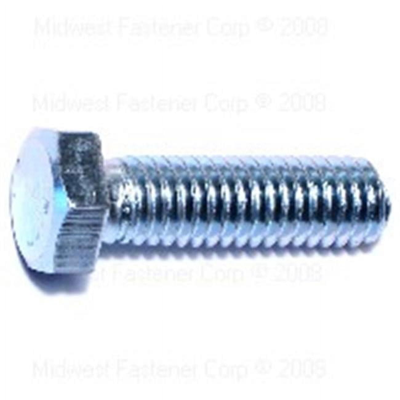 Midwest Fastener 1001 0.37-16 x 1.25 Full Thread Hex Tap Bolts