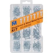 SCREW WOOD SHEET MTL ASST