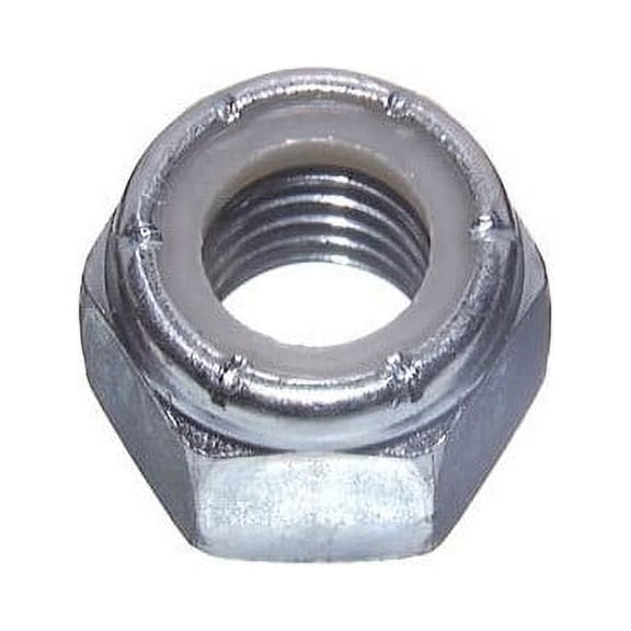Midwest Fastener 19590380 Hex Lock Nut - Nylon Insert 5/16"-24 (UNF) - Zinc Grade 2 Steel 100pk