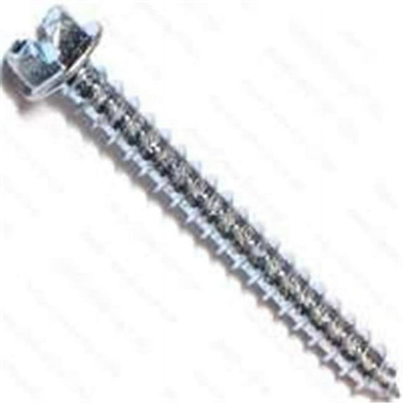 Midwest Fastener 2951 12 x 2 In. Tap Slotted Hex Zinc Screw