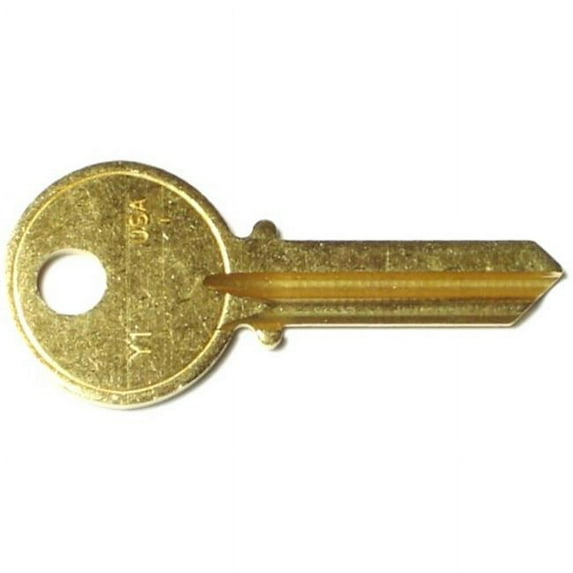 Midwest Fastener 373581 Y1 Key Blanks - 250 Piece