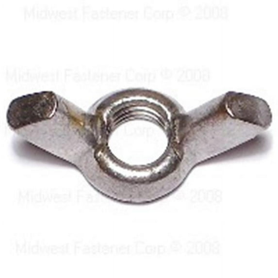 Midwest Fastener 50706 0.5-13 Cold Forged Wing Nuts - 15 Piece