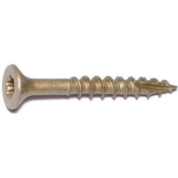 Midwest Fastener 50750 No.5, 9 x 1.5 Ext Tan Star Drive Deck Screws - 795 Piece