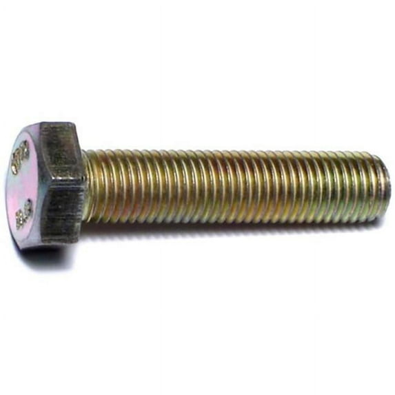 Midwest Fastener 51321 8-1.00 x 35 mm Class 8.8 Zinc Hex Bolt - 50 Piece