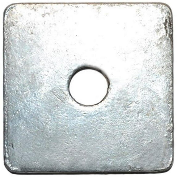 Midwest Fastener 51646 3 x 3 x 0.25 x 0.62 Square Washers - 60 Piece