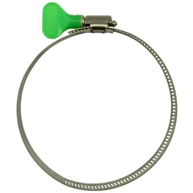 Midwest Fastener 52413 No.64 Stainless Steel Turn Key Hose Clamp - 10 Piece