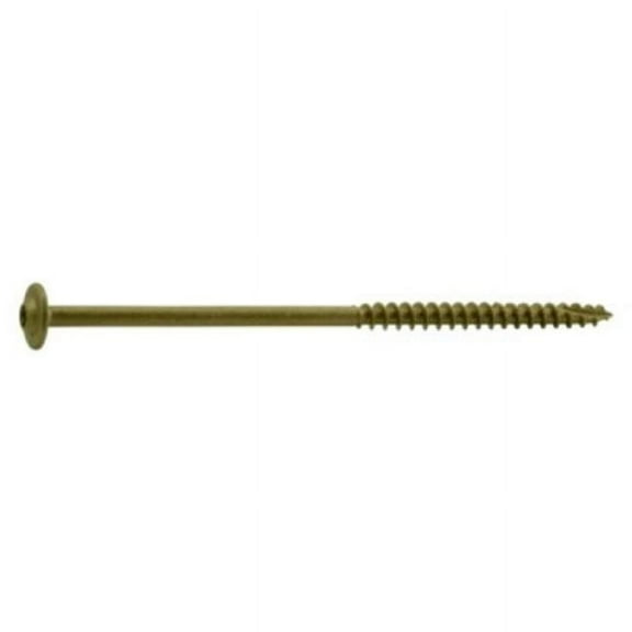 Midwest Fastener 52537 0.312 x 6 in. Saber Drive Lag Screws, Tan - XL1500