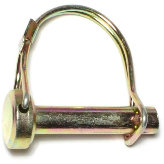 Midwest Fastener 67101 0.37 x 1 0.62 Round Wire Lock Pins - 6 Piece