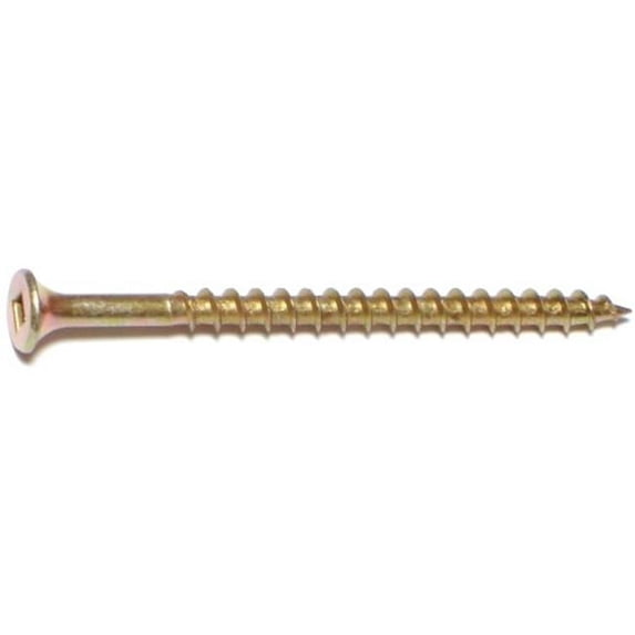 Midwest Fastener 7418 8 x 2.5 Square Drive All Purpose Screws - 2500 Piece