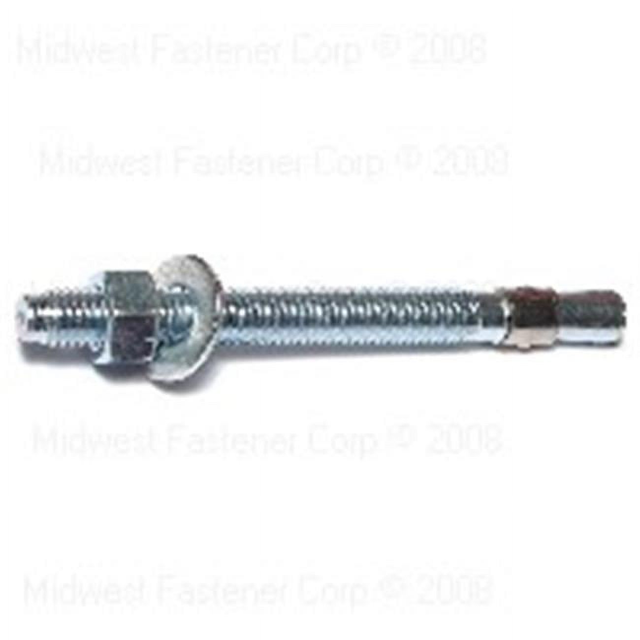 Midwest Fastener 8527 0.5 x 5.5 TruBolt Wedge Anchors 25 Piece