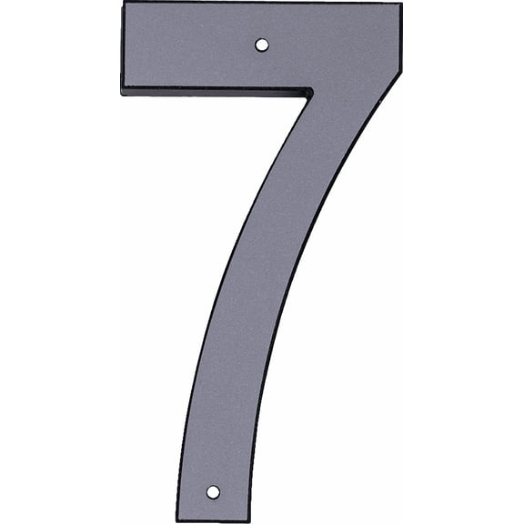 Midwest Fastener Hy-Ko Reflective Plastic Number - Pack of 4  Construction & DIY Use, Standard Hardware Spec
