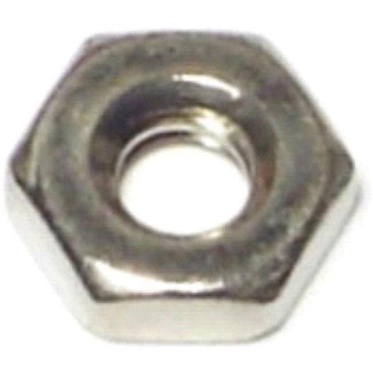Midwest Fastener MF11125 10-24 Stainless Hex Nuts - 125 Piece