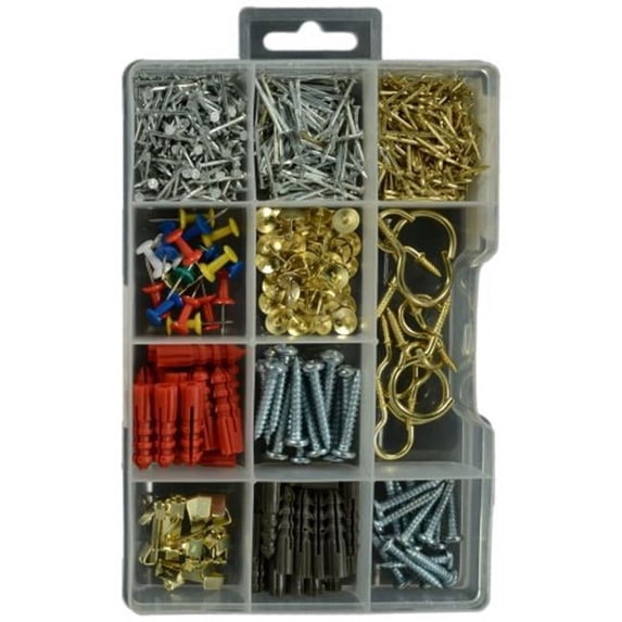 Midwest Fastener MF14994 Household Large Project Kit - 662 Piece