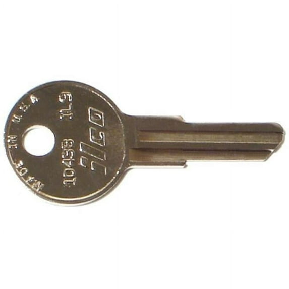 Midwest Fastener MF328050 IL9 & ILL-2D Key Blanks - 10 Piece