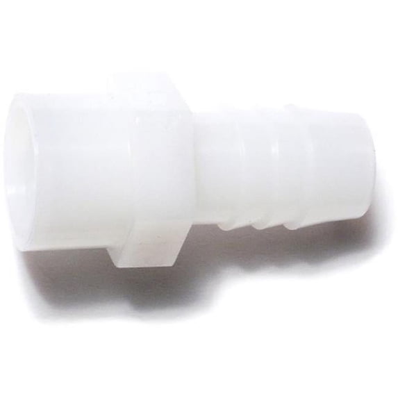 Midwest Fastener MF33713 0.5 x 0.25 Nylon Female Hose Barbs - 2 Piece