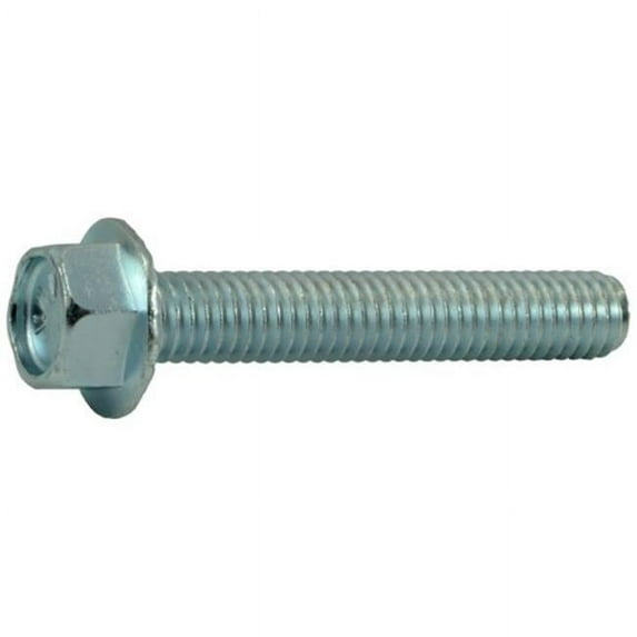Midwest Fastener MF34812 0.37-16 x 2.25 Serrated Flange Bolt - 4 Piece