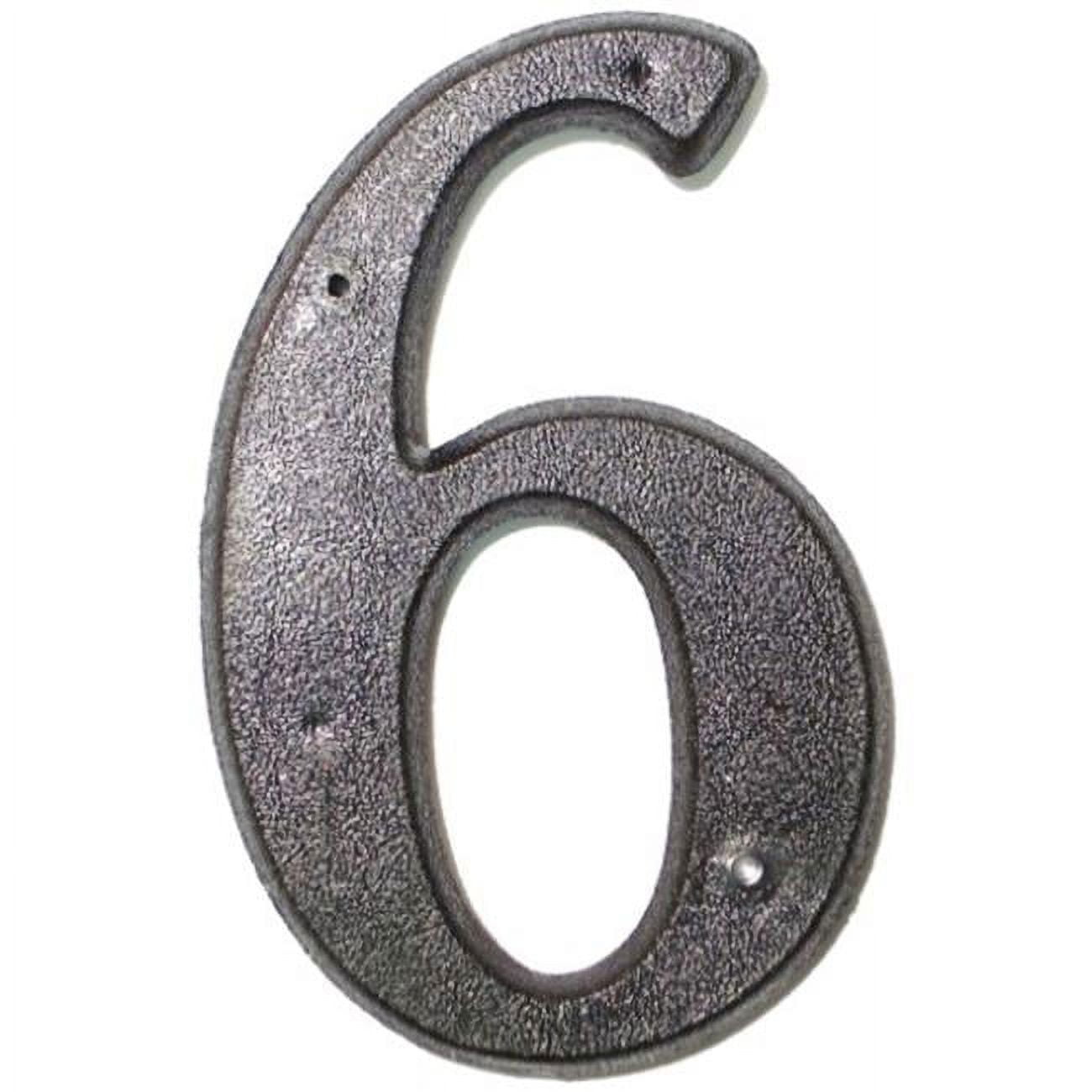 Emotionlite Vintage House Number 7 – Zinc Alloy Black Matte Floating Style For Indoor & Outdoor
