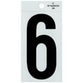 thumbnail image 1 of Midwest Fastener MF393436 3 in. - 6 Straight Narrow Black Reflective Numbers - 12 Piece, 1 of 1