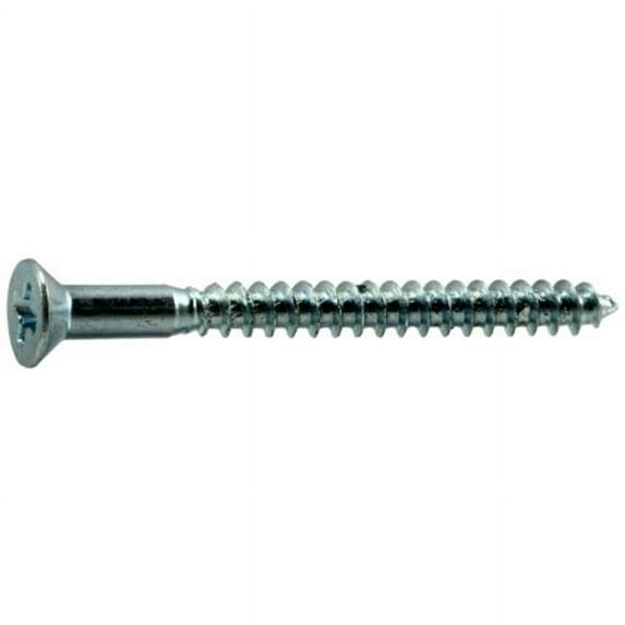 Midwest Fastener MF51876 4 x 1.25 Phillips Flat Wood Screws - 100 Piece