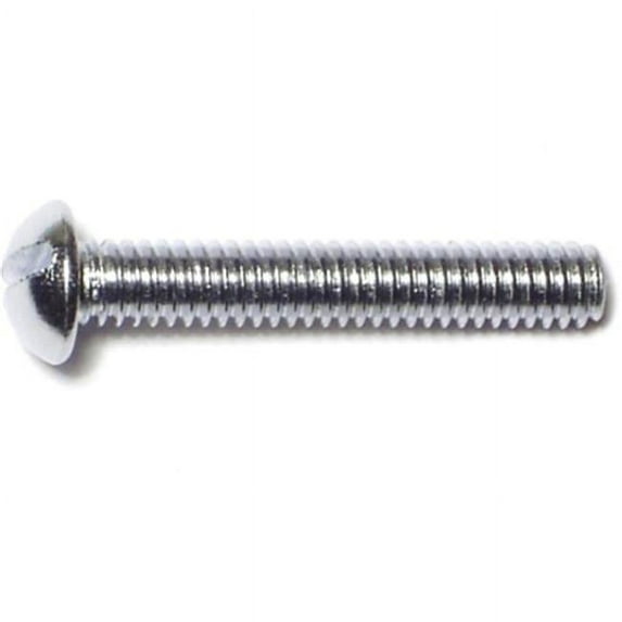 Midwest Fastener MF61528 8-32 x 1 Slotted Round Machine Screws - 36 Piece