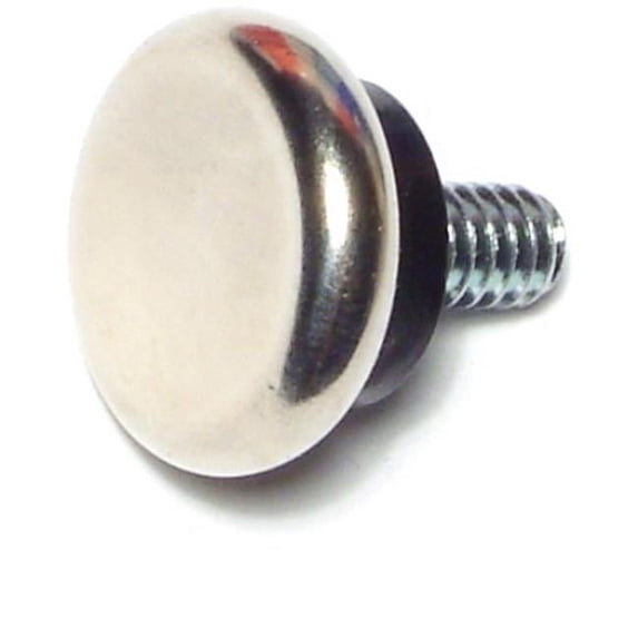 Midwest Fastener MF66903 0.25 x 0.87 in. Cushioned Furniture Glides - 6 Piece