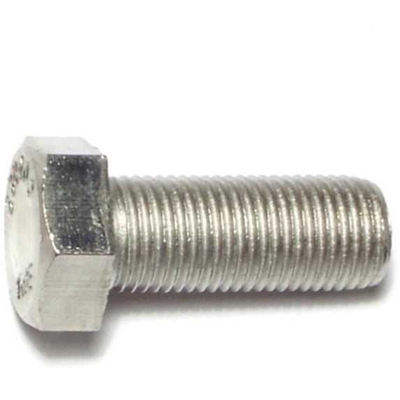 Midwest Fastener MF68064 0.5-20 x 1.25 Stainless Hex Cap Screws - 4 Piece