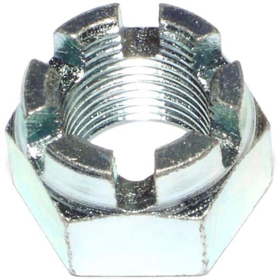 Midwest Fastener MF68544 0.87-14 Castle Hex Nuts - 2 Piece