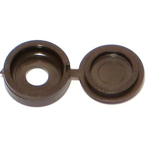 Midwest Fastener MF76444 No.4 to No.6 Brown Screw Covers - 20 Piece