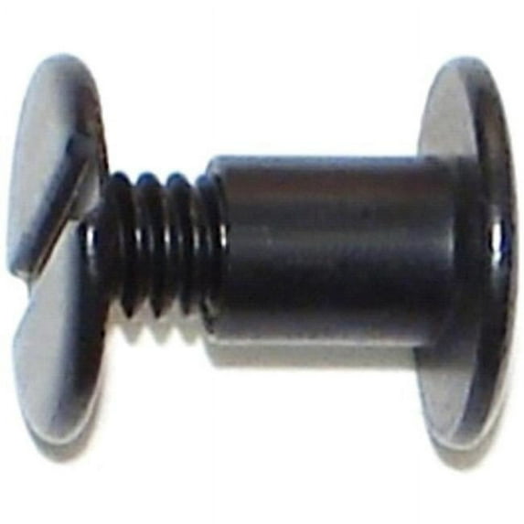 Midwest Fastener MF76561 0.25 Aluminum Screw Posts, Black - 10 Piece