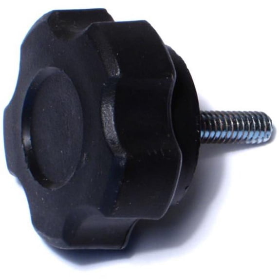 Midwest Fastener MF78104 0.25-20 x 1.75 Fluted Knob - 3 Piece