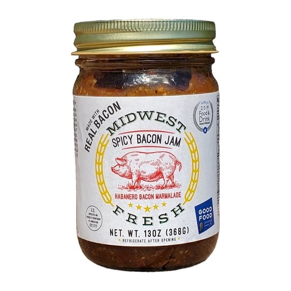 Midwest Fresh Spicy Bacon Jam, 13 oz
