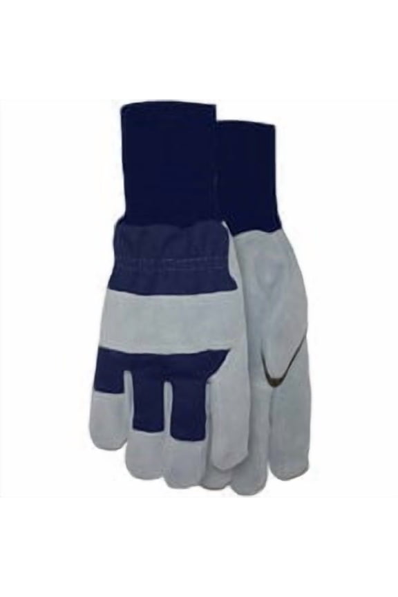 Men's Large Suede Cowhide Thinsulated Lined Leather Palm Gloves
