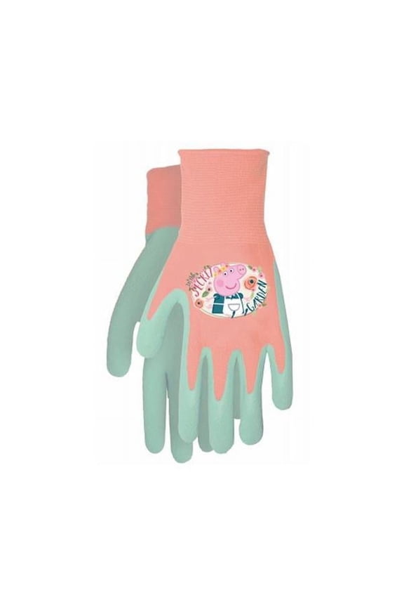 Midwest Quality Gloves PP100T Toddlers' Peppa Pig Gardening Gripping Gloves - Quantity 12