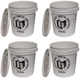 thumbnail image 1 of Midwest Homebrewing and Winemaking Supplies 7.9 gallon Plastic Fermentor with Lid (Four Pack), 1 of 2