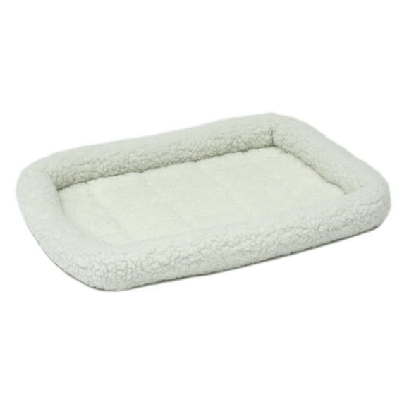 Midwest Homes For Pets / QuietTime Fleece, Filled Bolstered Bed/ Fits 22-inch Crate/ Model-40222