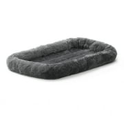 Midwest Homes for Pets Quiet Time Dog Bed, Small, Gray 22"