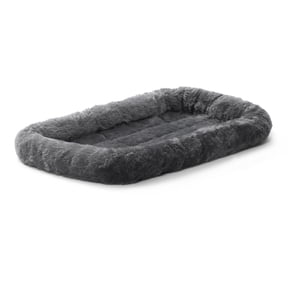 Midwest Homes for Pets Quiet Time Dog Bed, Small, Gray 22"