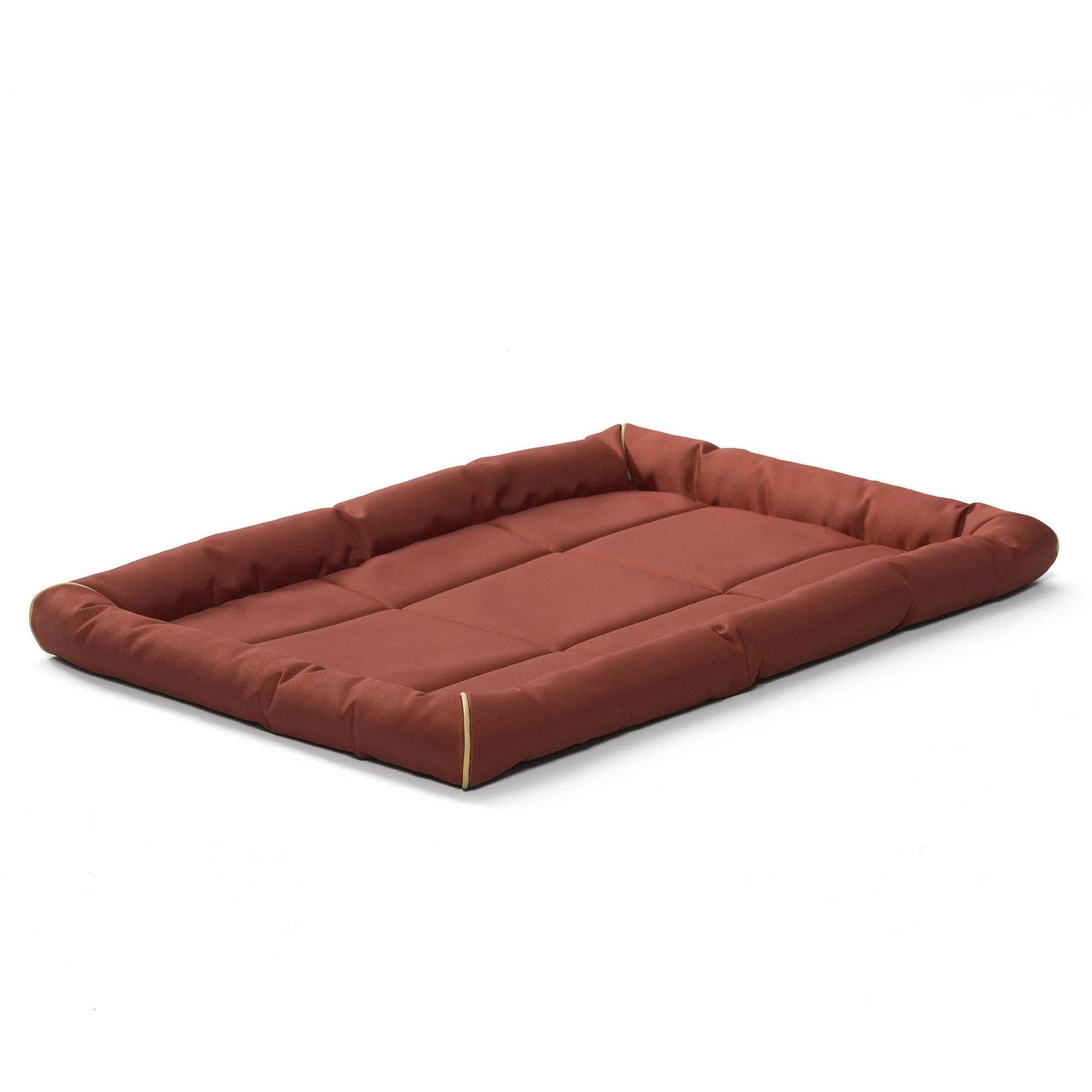 Large Brick Red Outdoor Chew Resistant Pet Bed