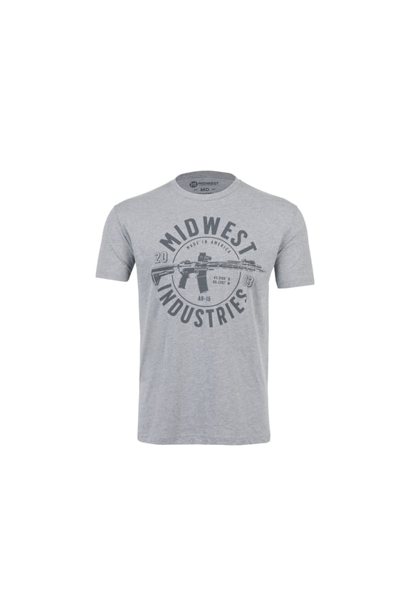 AR Coordinate T-Shirt, Dark Heather Grey, Large