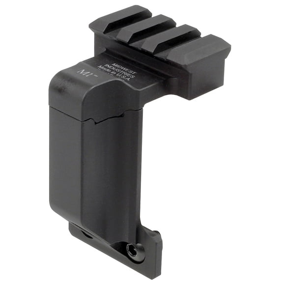 Midwest Industries Gen2 Sub 2000 Picatinny Mini Optic Mount, Black Hardcoat Anodized - MI-G2SUB-R