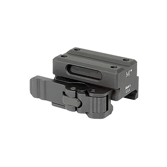 Midwest Industries QD Trijicon MRO Picatinny Red Dot Mount Co-Witness Matte Black