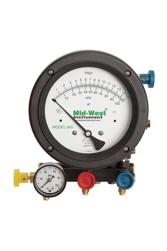 Backflow Preventer Test Kit,5 Valves 845-5