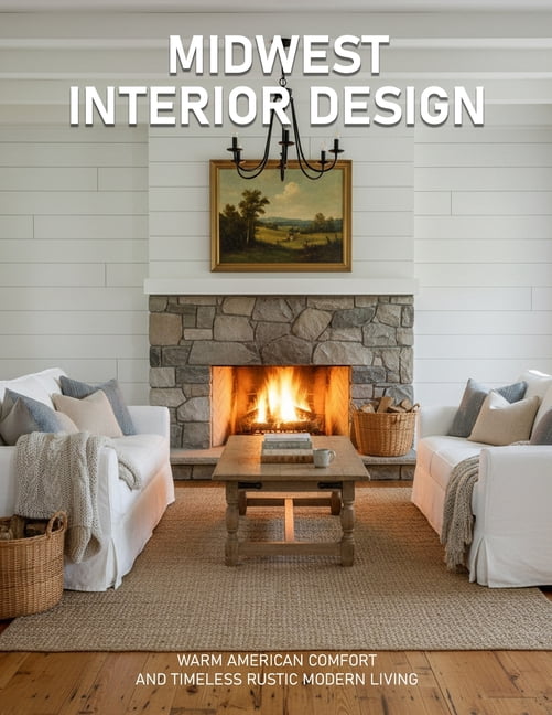 Midwest Interior Design: Warm American Comfort and Timeless Rustic Modern Living, (Paperback)