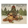 thumbnail image 1 of Midwest LED Canvas, Holiday Pups - 19.75x15.75" (MX185480), 1 of 2