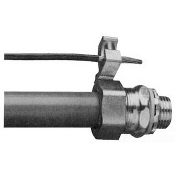 Midwest Liquidator Straight Non-Insulated Liquidtight Conduit Connector