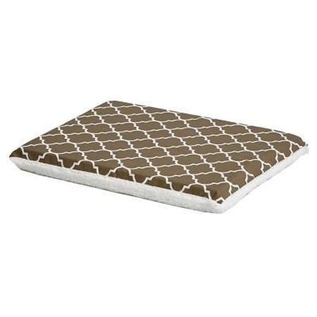 Midwest Metal Products MW02212 48 in. Brown Geo & Flc Reverse Crate Pad